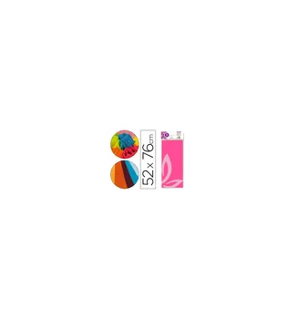 

Paper Silk led paper 52X76CM 18G/M2 bag 5 sheets pink