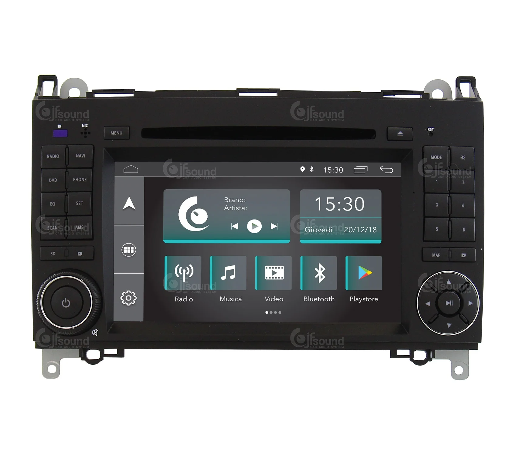 Пользовательский fit автомобильное радио Mercedes Android DAB Gps Bluetooth Wifi Usb Full Hd сенсорный