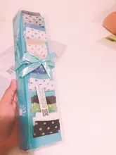 Calcetines tobilleros de algodón para recién nacidos, 7 pares, suaves, transpirables, de 0 a 6M