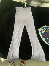 Sweetown-Pantalones elásticos de punto para mujer, de color morado Joggers Y2K, acampanados, ajustados, de cintura alta, estilo Vintage de los 90