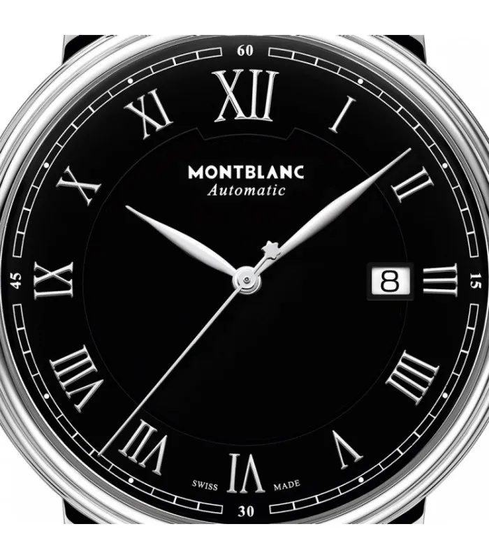 MONTBLANC традиции Дата автоматические часы со стальным 116483