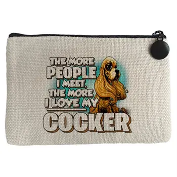 

Purse I love my Cocker Spaniel race dog