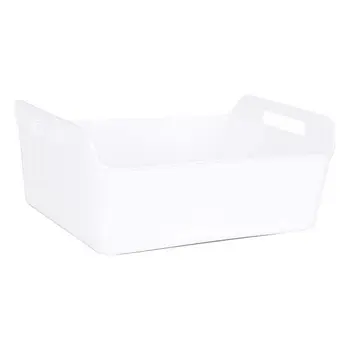 

Multi-purpose basket Jano Flexible Plastic White