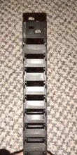 Cable de cadena de arrastre con conectores de extremos, herramientas de maquina enrutadora CNC, 10x20mm, 10x20mm, L1000mm