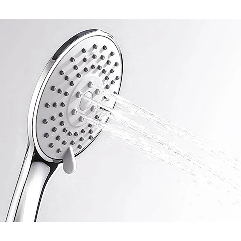 Душевой гарнитур WasserKRAFT A064(Регулировка высоты, регулировка угла наклона, никель-хромовое покрытие