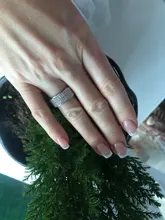 Anillo de acero de estilo Retro Vintage para mujer, joyería de 5 fila de cristales transparentes, anillos de boda de compromiso de acero inoxidable a la moda, gran oferta