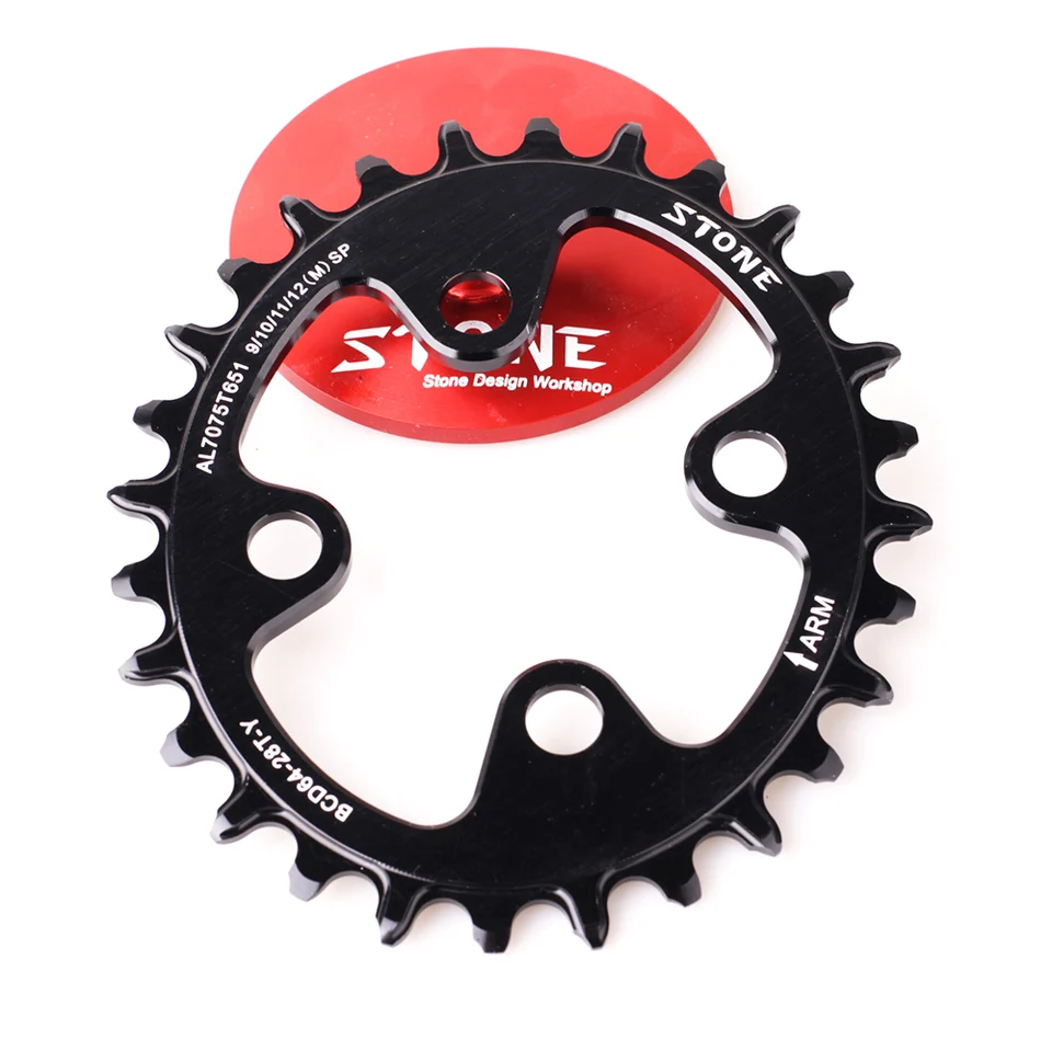 Stone Bike Chainring 64 BCD 64mm Oval or Circle For MTB