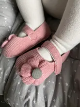 Zapatos de bebé con flores tejidas para recién nacido, primeros pasos, primavera y otoño, suela suave antideslizante, bonitos