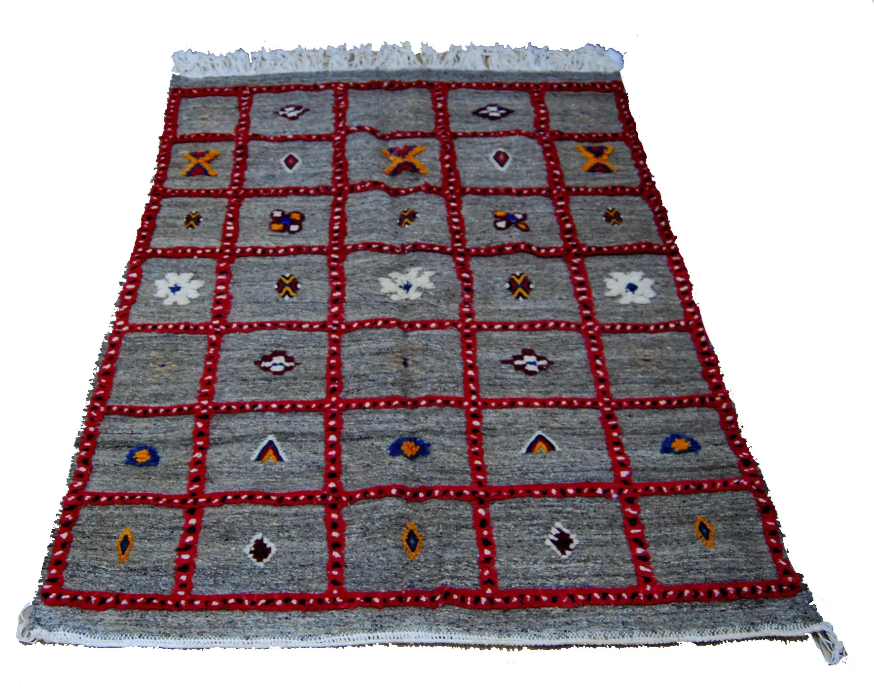 Ковер килим Бербер Марокканская Этническая африканская оригинальная шерсть TN 2207190909