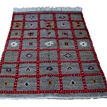 Ковер килим Бербер Марокканская Этническая африканская оригинальная шерсть TN 2207190909