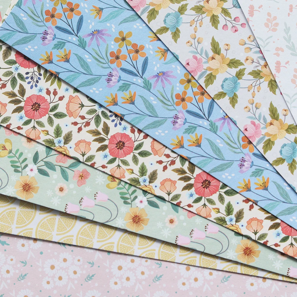 창의적인 길 6x4 인치 스크랩북 종이 용품 공예 카드 제작 재료 장식 배경 종이접기 팩 산성 없는