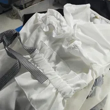 Two-Piece Suit Shirt Skirts-Sets Long-Dress A-Line Foreign-Style School High-Waist Korean-Fashion