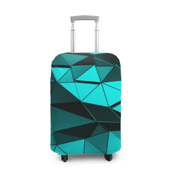 

Suitcase cover 3D metalic collection