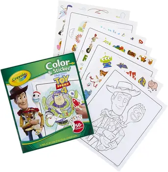 

Coloring Book + Stickers Toy Story 4 Toy