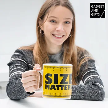 

Gadget and Gifts Size Matters XXL Mug
