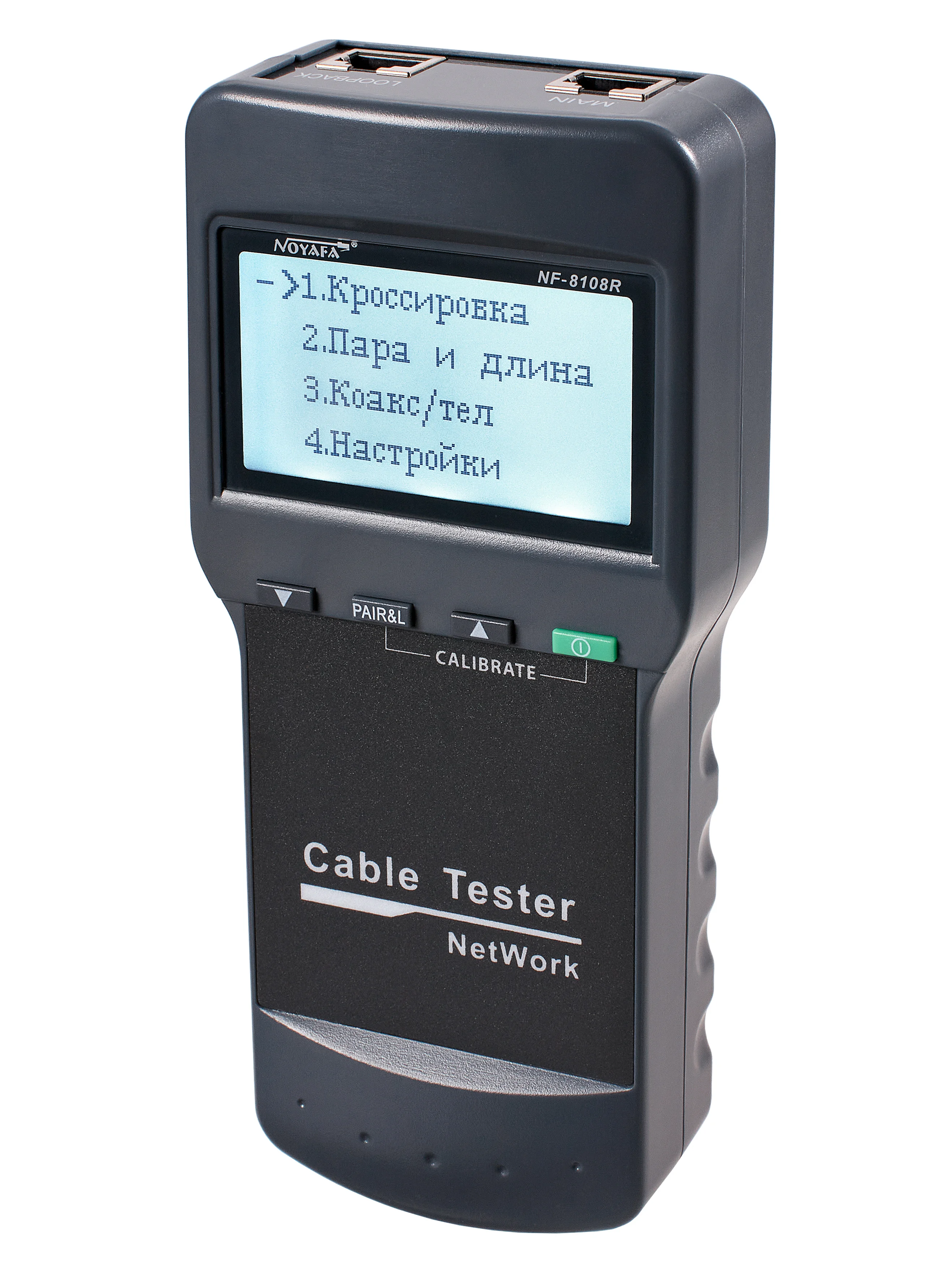 Cable tester twisted pair length meter with Russian interface nf-8108a Ru noyafa |