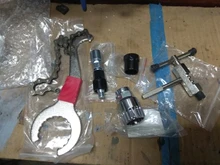 Herramientas para reparación de bicicletas MTB, para mantenimiento de cadena, removedor de volante de inercia, manivela, llave y extractor, RR7304