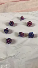 Mixed Dice Board-Game-Accessories Games Dnd-Board Polyhedral-Color 7pcs/Set for RPG
