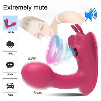 Wireless Remote Control G-Spot Vibrator Female Dildo for Women Clit Sucker Clitoris Stimulator Vibrating Sex Toys for Adults 18 6
