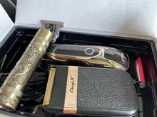 Cortadora de cabello profesional recortadora de pelo peinado en T eléctrica recargable afeitadora de barba bigotes patillas de cabello inalámbrica kit de herramentas de corte el pelo