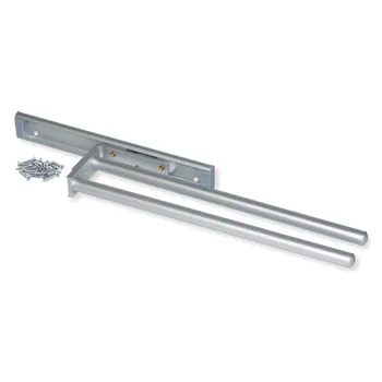 

Towel rack extendable Emuca with 2 arms long 440 mm anodized aluminum matte