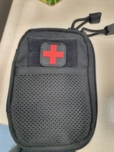 Kit de primeros auxilios militar portátil, bolsa vacía, bolsa resistente al agua para senderismo, viaje, casa, coche, tratamiento de emergencia