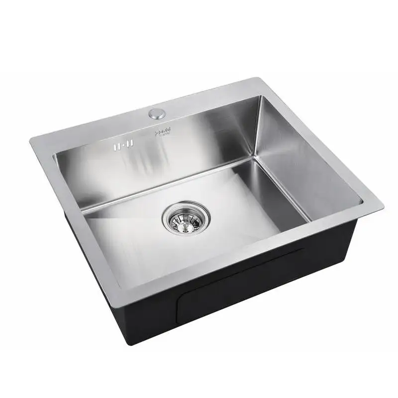 Мойка для кухни ZorG R 5951 (цвет стальной, материал нержавеющая сталь, форма майки одна чаша, габаритные размеры 590 х