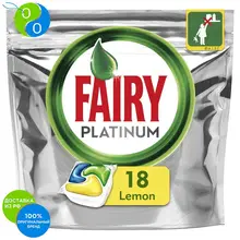 Капсулы для посудомоечной машины Fairy Platinum all in one 18 шт