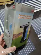 Dispensador de jabón líquido sin contacto, dispositivo automático, manos libres, bomba para baño y cocina, con sensor inteligente, 400ML