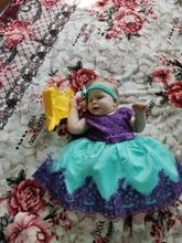 Vestido de bautismo blanco para niñas, ropa de cumpleaños de princesa para recién nacidos, vestido de baile de bautizo de flores para niñas pequeñas, vestidos infantiles para niñas de 12 a 24 meses