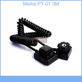 

Meike DSLR Camera TTL Flash Remote Cord Sync Cable 3M PT-01 P-TTL for Pentax K3II K5 K5II K-5IIs K70 K50 KS2 KS1 Camera