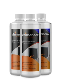 

3 litres bioethanol 96% plant origin for chimneys | High quality combustion no humos…