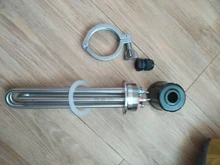 Tri-abrazadera (OD64) de 2 pulgadas, 220V/380V, todos los SUS304, calentador de tubo de Elemento calentador de agua de inmersión eléctrico, 3/3, 75/4, 5/6/9KW