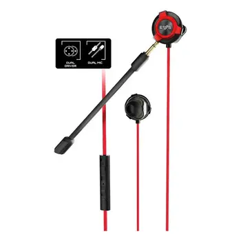 

Gaming Headset with Microphone Energy Sistem ESG-1 3.5 mm Black Red