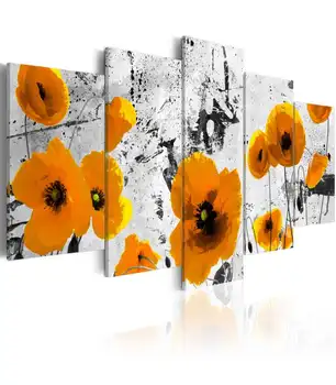 

Picture-poppies in real color
