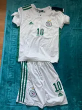 Camiseta de fútbol de 2 estrellas para niños, conjuntos de fútbol de países árabes, con pantalones cortos, 20, 21, ATAL, fethouni, 2020, 2021
