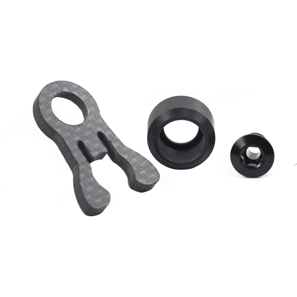 black matte SILVEROCK Carbon Catcher для передней вилки головки трубки держатель подходит для Brompton 3Sixty Аксессуары для велосипеда - Цвет: black matte