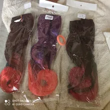 Alileader-extensiones de cabello sintético, 5Clips en pelo largo ondulado, extensiones de cabello postizo ombré