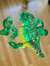 Foil Balloons Decors Jungle Kids Toys Dinosaur Air-Globos Dragon Jurassic Birthday-Party