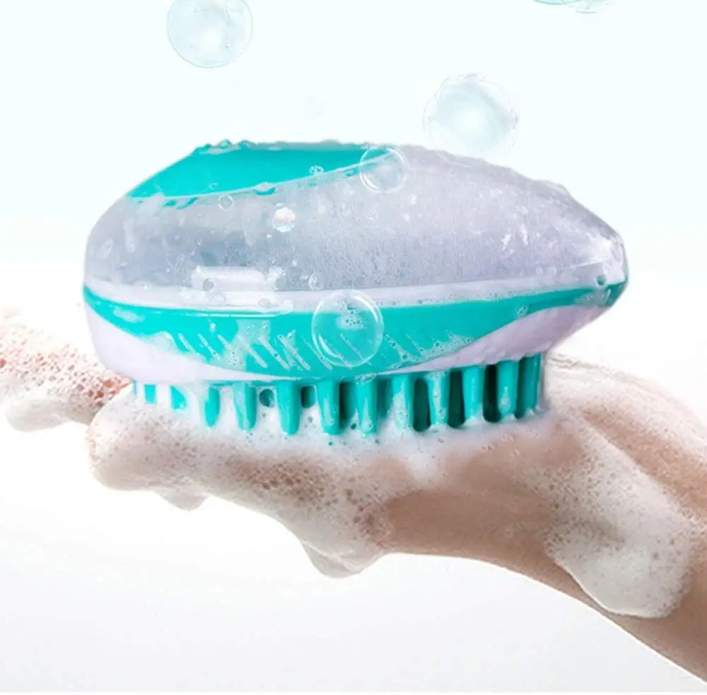 Высококачественная силиконовая щетка для удаления волос шампуня душа ухода за