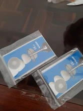 Uds Dental 0,25mm doble cara Disco de corte de diamante para separar polaco de blanqueamiento de dientes