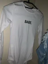 Weekeep-Body de manga larga con estampado de bebé para mujer, bodys sexys de una pieza con cuello redondo para otoño e invierno, 2018