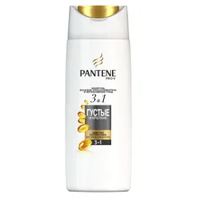 Шампунь, бальзам-ополаскиватель и интенсивный уход 3в1 Pantene Густые и крепкие 90 мл