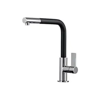 

Neptune Evo with pull-out spray mixer tap single lever chrome color/NeroFRANKE198.76