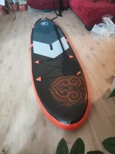 Tabla de paddel surf y SUP con kit de reparación, juego con bolsa, aleta, remo, bomba de aire, correa de pie