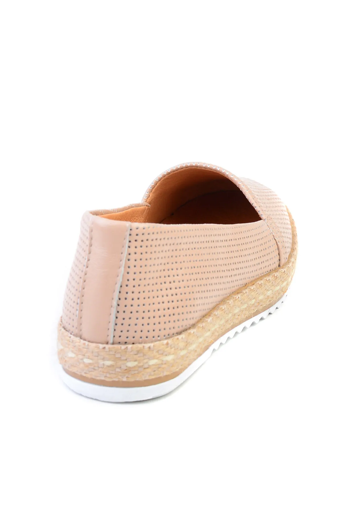 Бемби натуральная кожа открытый песок женский Espadril H0528012603