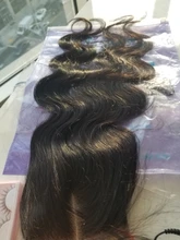 Alisky cuerpo onda de encaje cierre 4x4 transparente hd de cierre de encaje HD Frontal de encaje de pelo Remy brasileño cierre 4x4 Cierre del cabello humano
