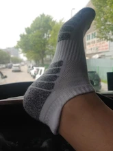 6 pares de calcetines de tobillo para deportes AthleticMLow-cut calcetines de punto grueso de la aptitud al aire libre transpirable secado rápido calcetines calientes resistentes al desgaste