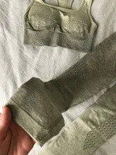 Fitness Sportswear Clothing Gym Leggings Workout-Set Seamless Women Gym 2piece 