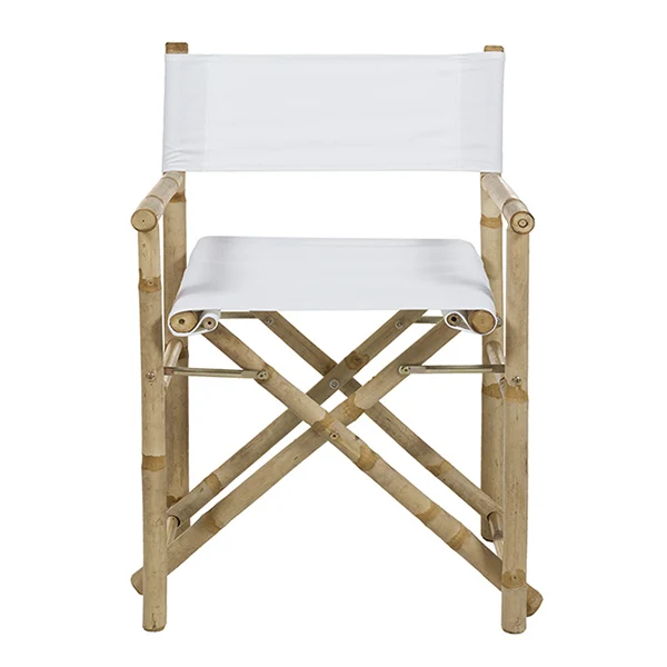 Стул(89x58x45 см) Бамбук белый BigBuy Home